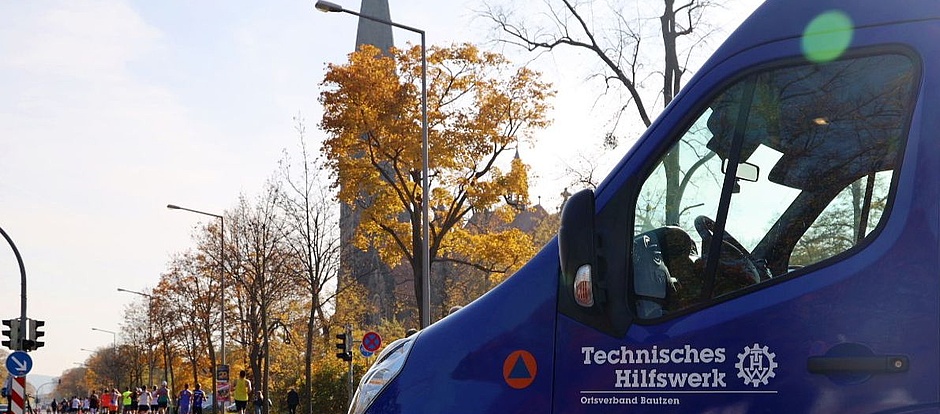 Ein fester Termin in unserem Kalender ist der Dresden-Marathon. Auch in diesem Jahr leisteten wir wieder technische Unterstützung.